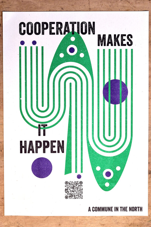 A3 'Co-operation Makes It Happen' Poster