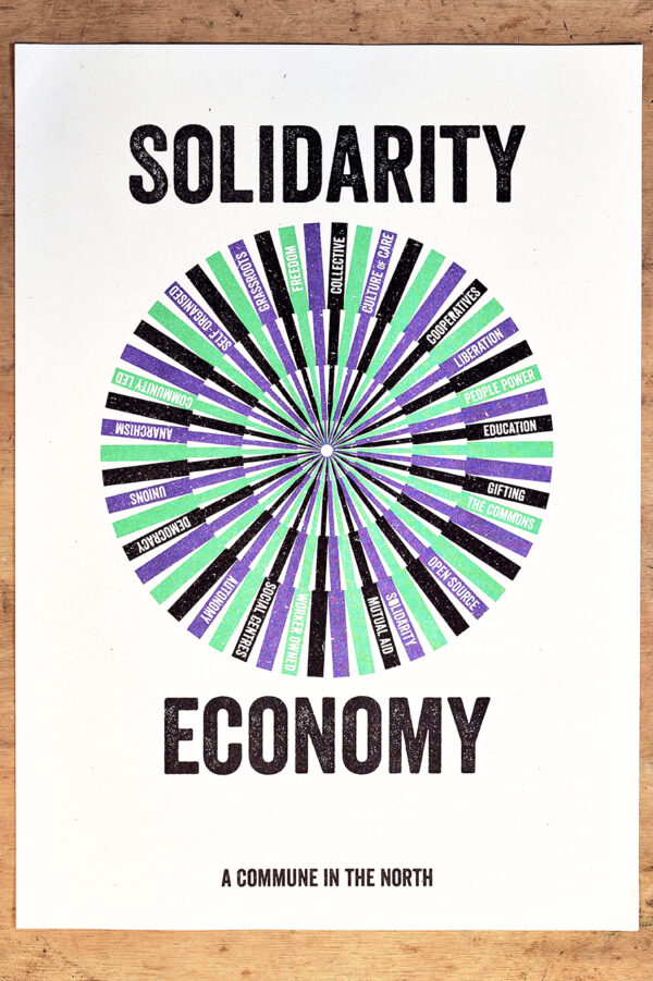 A4 'Solidarity Economy' Poster